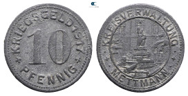 Germany. Mettmann.  AD 1917. 10 Pfennig 1917