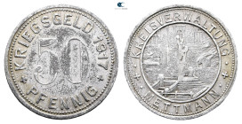 Germany. Mettmann.  AD 1917. 50 Pfennig 1917