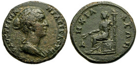 Thrace, Anchialos, Faustina II (wife of Marcus Aurelius) Æ26