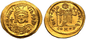 Maurice Tiberius AV Solidus