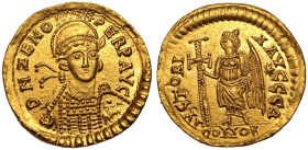 Pseudo-Imperial, Uncertain Ruler AV Solidus