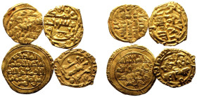 Fatimid, AV 4 x 1/4 Dinars