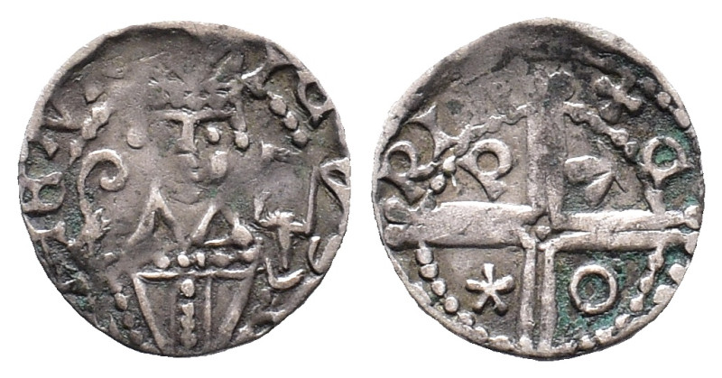 Niederlande Utrecht, Hendrik von Vianden 1250-1267, Pfennig (Köpfchen) o. J. 0,6...