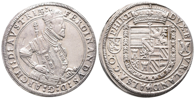 Römisch Deutsches Reich, Ferdinand 1564-1595, Reichstaler o. J. (1584/1602), Ens...