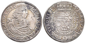 Römisch Deutsches Reich, Sigismund Franz 1662-1665, Reichstaler 1665, Hall. 28,51 g. Dav. 3370. Attraktives Exemplar. Sehr schön-vorzüglich
