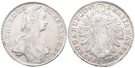 Römisch Deutsches Reich, Maria Theresia 1740-1780, Reichstaler 1747 KB, Kremnitz. 28,76 g. Dav. 1129. Justiert, sehr schön-vorzüglich