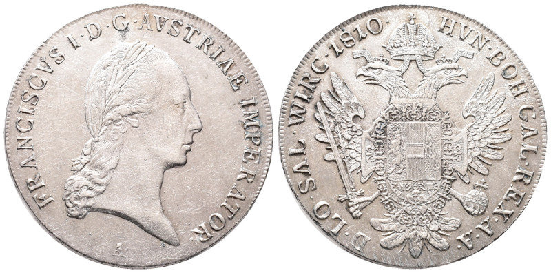 Römisch Deutsches Reich / Österreich, Franz I. 1804-1835, Konv.-Taler 1810, Wien...