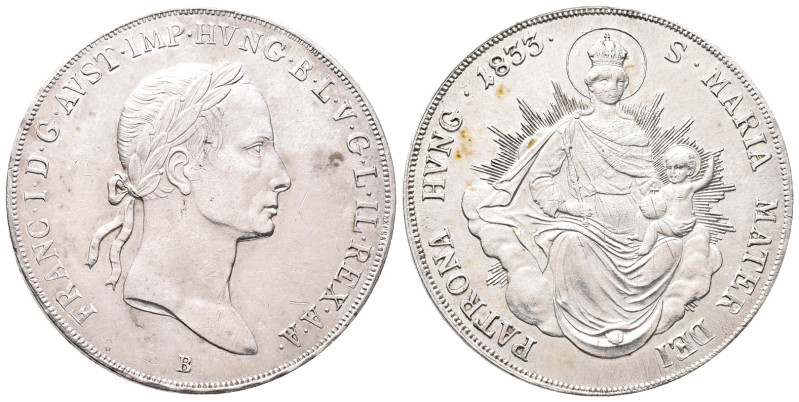 Römisch Deutsches Reich / Österreich, Franz I. 1804-1835, Konv.-Taler 1833 B, Kr...