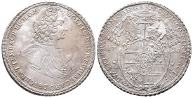 Römisch Deutsches Reich / Erzbistum Olmütz, Wolfgang von Schrattenbach 1711-1738, Reichstaler 1721. 28,47 g. Dav. 1218. Fast vorzüglich Erworben 2008 ...