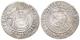 Bamberg, Georg III. Schenk von Limburg 1505-1522, 1/2 Schilling 1513. 1,07 g. Min. gewellt, winz. Randfehler, sehr schön