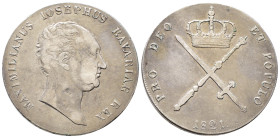 Bayern, Maximilian I. Joseph 1806-1825, Kronentaler 1821. 29,40 g. AKS 44; Dav. 552; Thun 44. Sehr schön