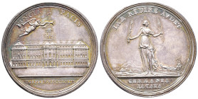 Brandenburg Preussen, Friedrich II. 1740-1786, Silbermedaille 1763, von J. L. Oexlein, auf den Frieden von Hubertusburg. 45 mm; 21,88 g. Olding 931. H...