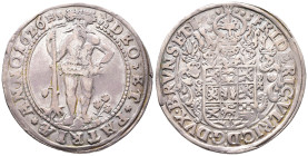Braunschweig Wolfenbüttel, Friedrich Ulrich 1613-1634, Reichstaler 1626, Goslar oder Zellerfeld. 28,57 g. Dav. 6303; Welter 1057 A. Kl. Schrötlingsfeh...