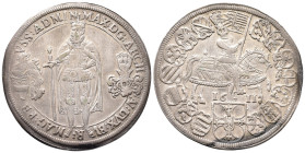 Deutscher Orden, Maximilian I. 1590-1618, Reichstaler 1611, Hall. 28,50 g. Dav. 5850. Seltenes Jahr. Sehr schön