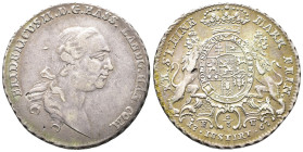 Hessen Kassel, Friedrich II. 1760-1785, 2/3 Taler (1/2 Konv.-Taler) 1767, Kassel. 13,95 g. Hübsche Patina, kl. Schrötlingsfehler, sehr schön-vorzüglic...