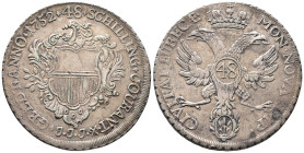 Lübeck, Stadt, Taler (48 Schilling) 1752. 27,40 g. Dav. 2420; Behrens 291 a. Sehr schön