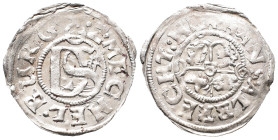 Mecklenburg Güstrow, Johann Albrecht II. 1611-1636, Doppelschilling o. J. 1,85 g. Kunzel 469 A/a. Prachtexemplar. Randfehler, gewellt, vorzüglich-Stem...