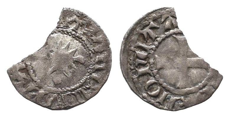 Oldesloe, Stadt, 1/4 Witten o. J. (vor 1379). 0,33 g. Jesse 345, Lange 9b. Von g...