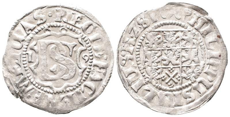 Pommern Wolgast, Philipp Julius 1592-1625, Doppelschilling 1609, Franzburg. 2,51...