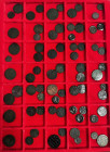 Rostock, Stadt, Sammlung von Ku-Kleinmünzen, meist aus Rostock. Vom Scherf bis zum 3 Pfennig Stück. Enthalten sind außerdem Prägungen aus Preussen, Me...