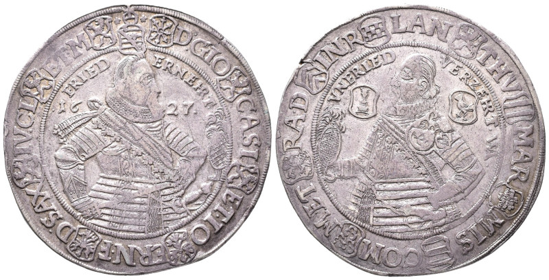 Sachsen Coburg Eisenach, Johann Casimir und Johann Ernst 1572-1633, Reichstaler ...