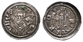 Trier, Balduin von Luxemburg 1307-1354, Doppelpfennig o. J. (1323/25). 0,63 g. Sehr schön-vorzüglich