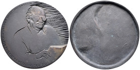 Deutsche Demokratische Republik (DDR), Bronzegussmedaille (einseitig) 1986 "Viktor Goerttler 1897-1982 | Wissenschaftliche Veterinärmedizin der DDR" 9...