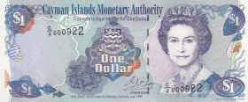 Cayman Islands, 1 Dollar, 1998, UNC, p16b