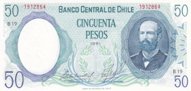 Chile, 50 Pesos, 1981, UNC, p151b