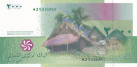 Comoros, 2.000 Francs, 2005, UNC, p17