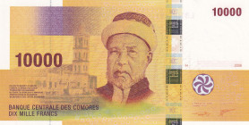 Comoros, 10.000 Francs, 2006, UNC, p19b