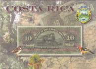 Costa Rica, 10 Colones, 1901/1908, UNC, pS174r, FOLDER