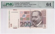 Croatia, 200 Kuna, 2012, UNC, p42b