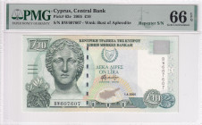 Cyprus, 10 Lira, 2005, UNC, p62e