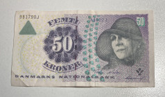 Denmark, 50 Kroner, 1999/2002, VF, p55a