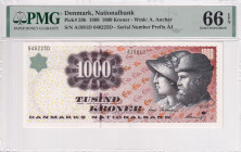 Denmark, 1.000 Kroner, 1998, UNC, p59b