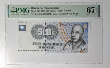 Denmark, 500 Kroner, 2006, UNC, p63c