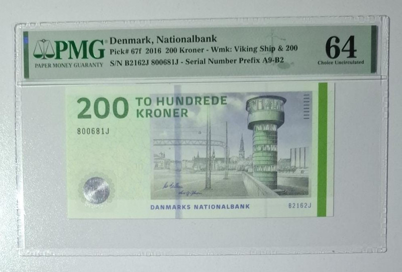 Denmark, 200 Kroner, 2016, UNC, p67f

PMG 64

Estimate: USD 50-100