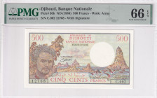 Djibouti, 500 Francs, 1988, UNC, p36b