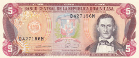 Dominican Republic, 5 Pesos Oro, 1990, UNC, p131