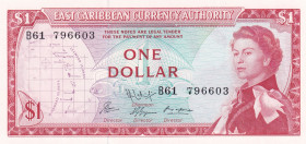 East Caribbean States, 1 Dollar, 1974, UNC, p13f