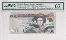 East Caribbean States, 100 Dollars, 2000, UNC, p41d