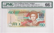 East Caribbean States, 50 Dollars, 2003, UNC, p45a