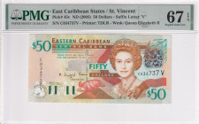 East Caribbean States, 50 Dollars, 2003, UNC, p45v