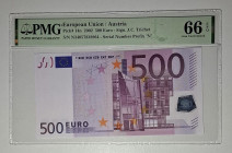 European Union, 500 Euro, 2002, UNC, p14n