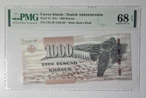 Faeroe Islands, 1.000 Kronur, 2011, UNC, p33