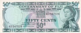 Fiji, 50 Cents, 1971, VF, p64a