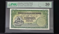 Palestine, 1 Pound, 1929, VF, p7b