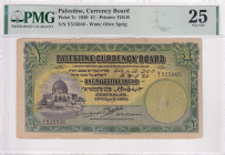 Palestine, 1 Pound, 1939, VF, p7c