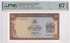 Rhodesia, 5 Dollars, 1978, UNC, p36b